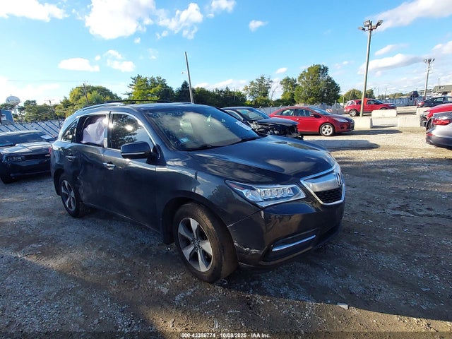 2016 Acura Mdx Acurawatch Plus Package მანქანა იყიდება აუქციონზე, vin: 5FRYD4H20GB026659, აუქციონის ნომერი: 43386774