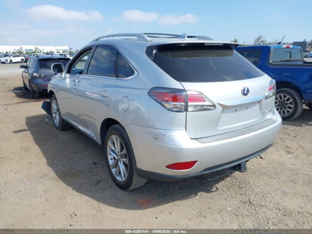 2015 LEXUS RX 450H 2T2BC1BA6FC003393 Photo 2