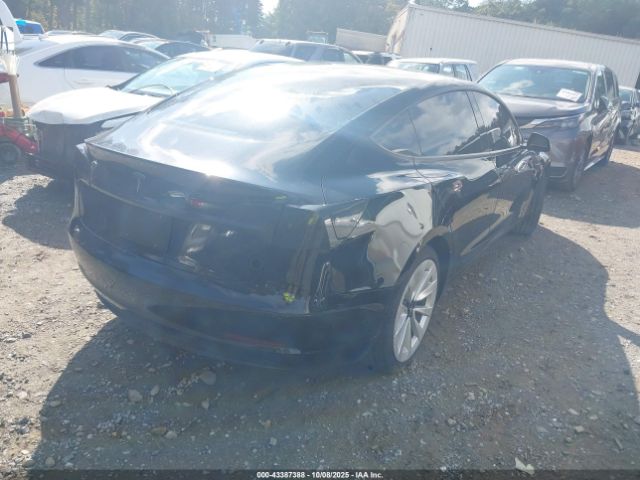 2022 TESLA MODEL 3 5YJ3E1EAXNF186628 Photo 3