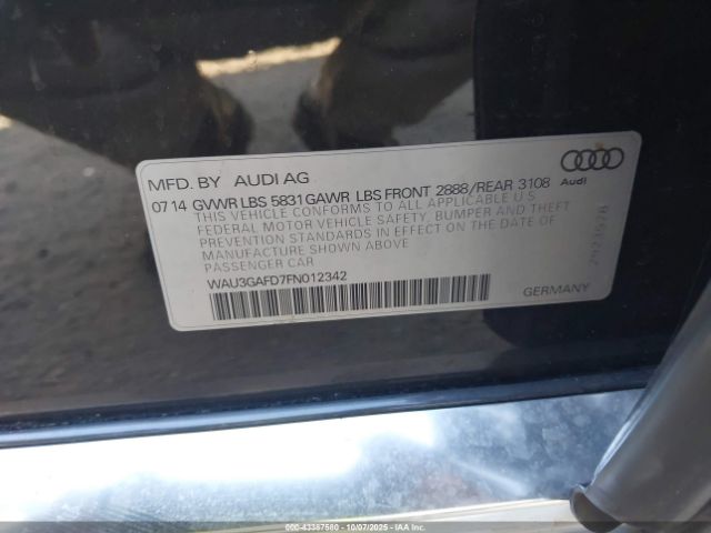 2015 AUDI A8 L WAU3GAFD7FN012342 Photo 8