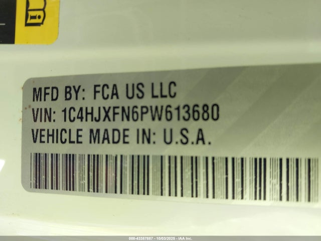1C4HJXFN6PW613680 Jeep Wrangler