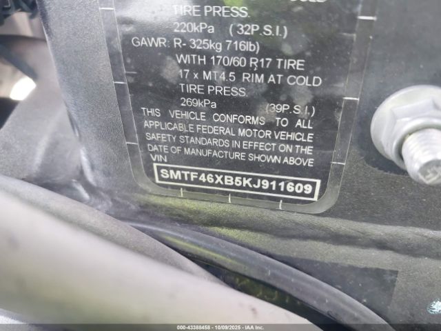 2019 TRIUMPH MOTORCYCLE TIGER SMTF46XB5KJ911609 Photo 9