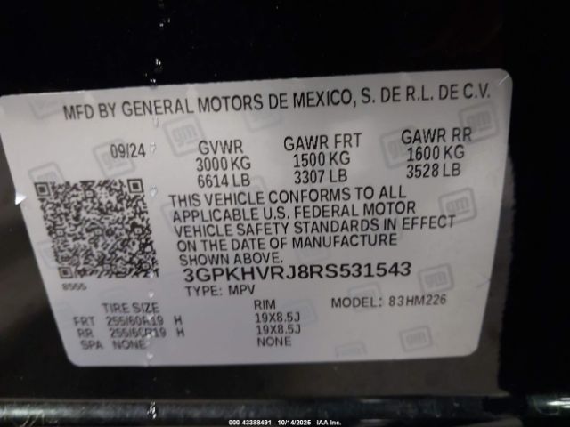 2024 HONDA PROLOGUE 3GPKHVRJ8RS531543 Photo 8