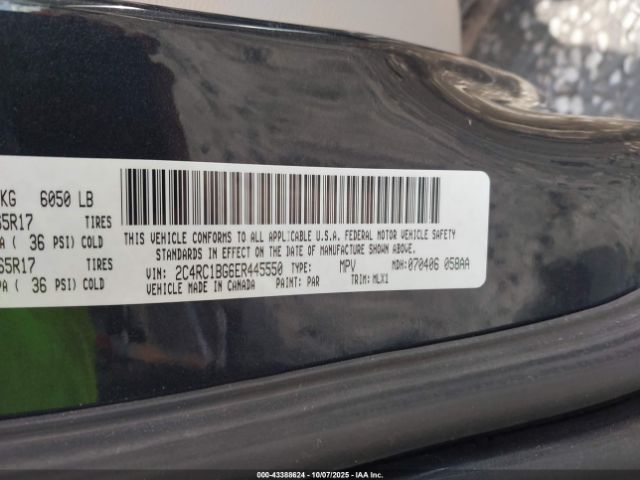 2014 CHRYSLER TOWN & COUNTRY 2C4RC1BG6ER445550 Photo 8