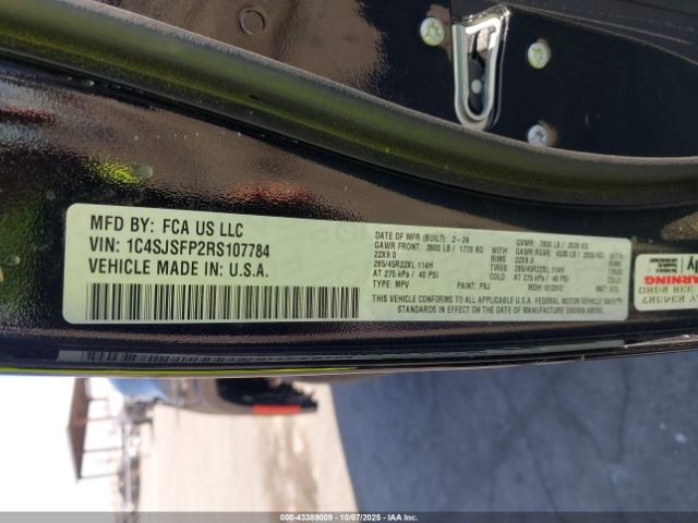 2024 JEEP GRAND WAGONEER L 1C4SJSFP2RS107784 Photo 8