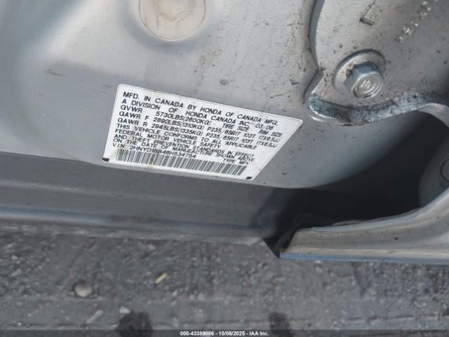 2006 ACURA MDX 2HNYD18846H534754 Photo 8