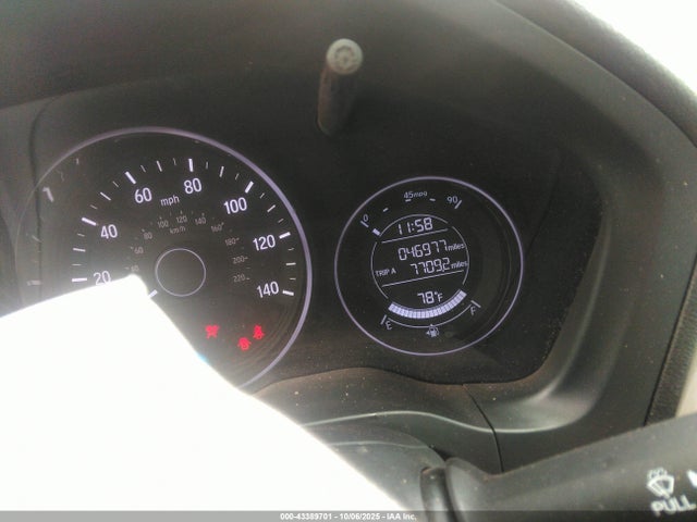 43389701 :رقم المزاد ، 3CZRU5H36NM725172 vin ، 2022 Honda Hr-v 2wd Lx مزاد بيع