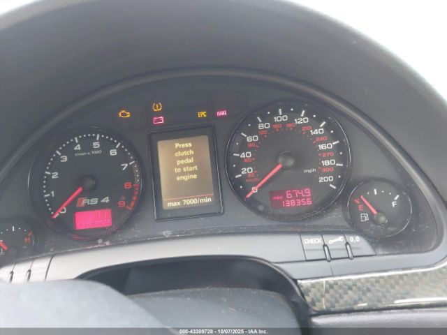 2007 AUDI RS 4 WUARU78E67N900387 Photo 6