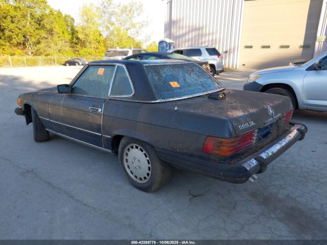 1987 MERCEDES-BENZ 560 WDBBA48D6HA056954 Photo 2