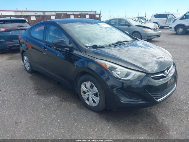 2016 HYUNDAI ELANTRA 5NPDH4AE4GH788810