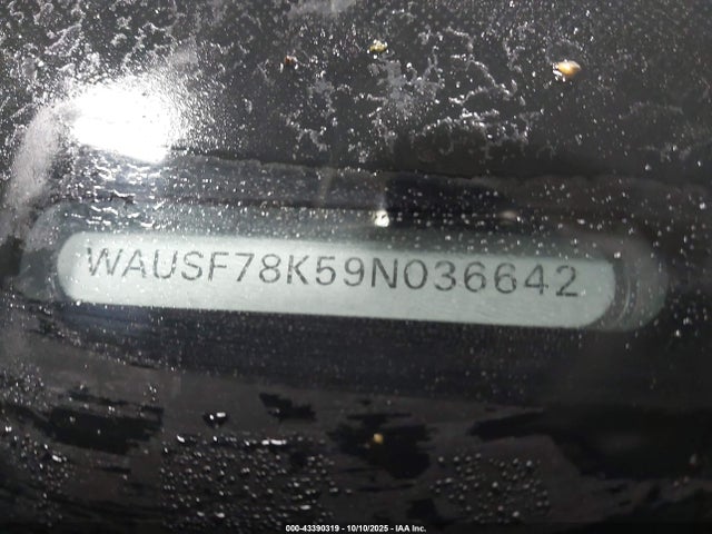 2009 AUDI A4 WAUSF78K59N036642 Photo 8