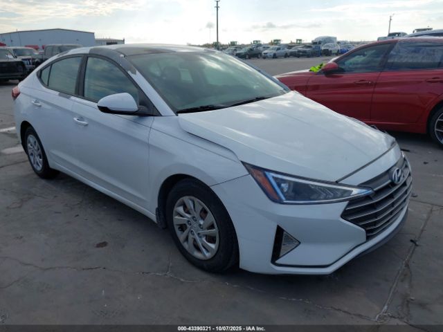 2019 HYUNDAI ELANTRA 5NPD74LF4KH492400