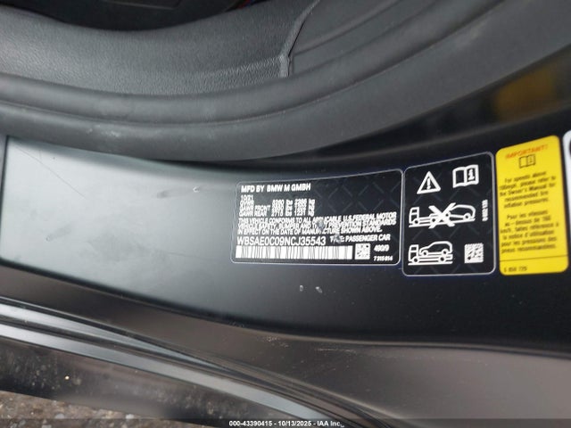 2022 BMW M8 WBSAE0C09NCJ35543 Photo 8