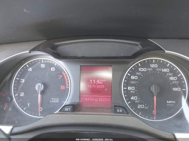 2011 Audi A4 2.0t Premium მანქანა იყიდება აუქციონზე, vin: WAUEFAFL1BN024919, აუქციონის ნომერი: 43390467
