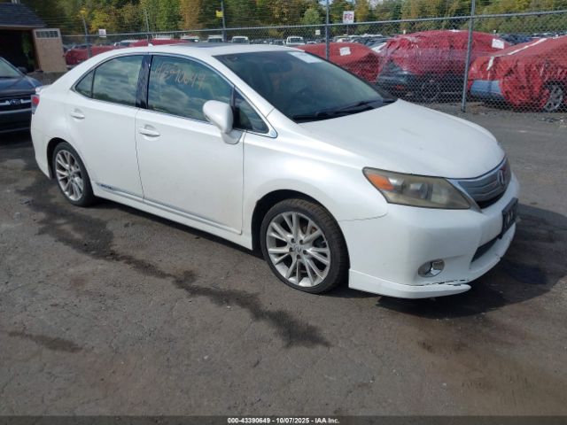 2010 LEXUS HS 250H JTHBB1BA1A2014492
