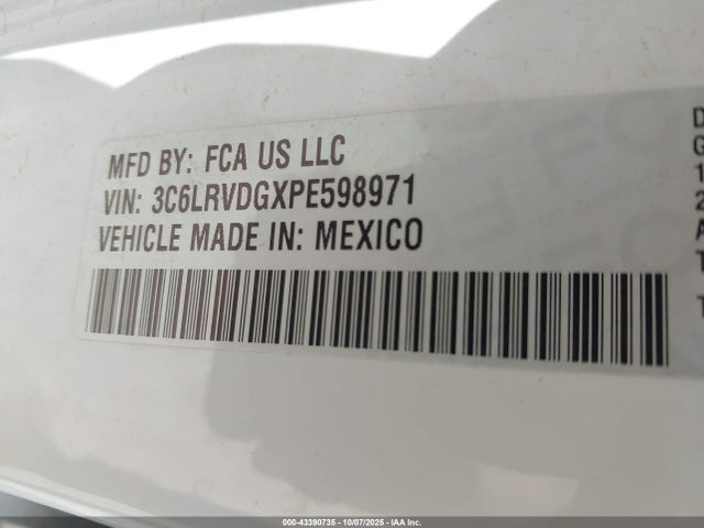 RAM Promaster 2500 2023 3C6LRVDGXPE598971 Image 9