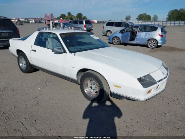 1987 CHEVROLET CAMARO 1G1FP21S6HL134919