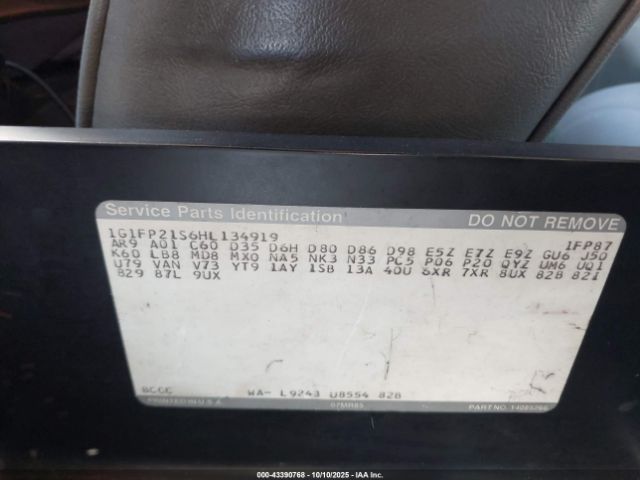 1987 CHEVROLET CAMARO 1G1FP21S6HL134919 Photo 8