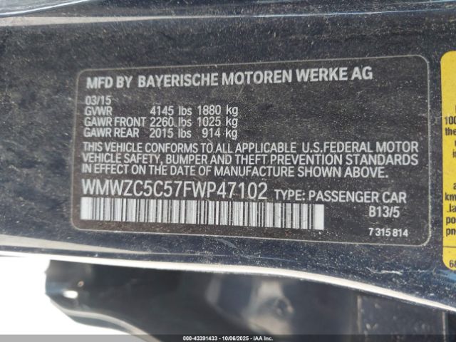 2015 MINI COUNTRYMAN WMWZC5C57FWP47102 Photo 8