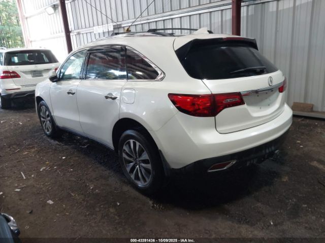 2014 ACURA MDX 5FRYD3H43EB015051 Photo 2