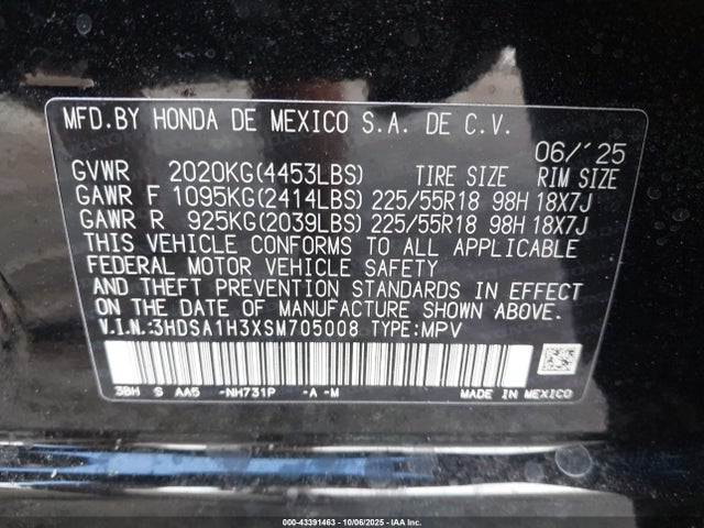 2025 ACURA ADX 3HDSA1H3XSM705008 Photo 8
