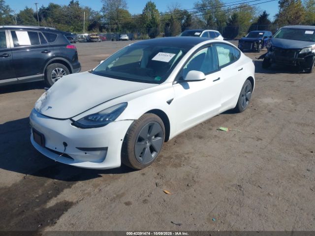 2022 TESLA MODEL 3 5YJ3E1EB5NF262605 Photo 1