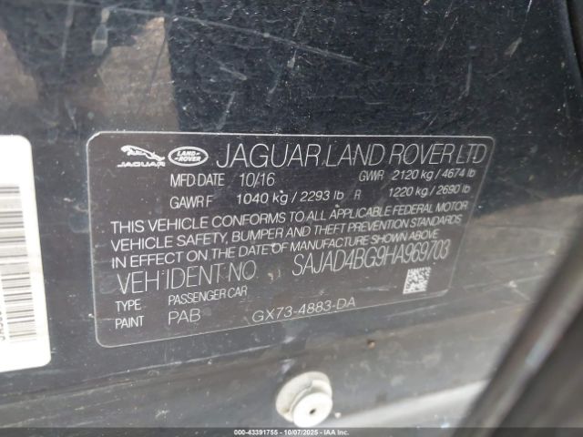 2017 JAGUAR XE SAJAD4BG9HA969703 Photo 8