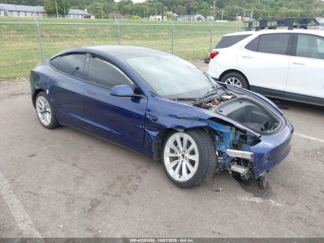 2022 TESLA MODEL 3 5YJ3E1EB3NF186592 Photo 0
