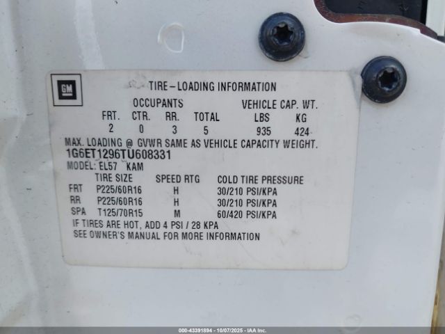 1996 CADILLAC ELDORADO 1G6ET1296TU608331 Photo 8