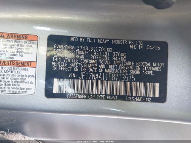 2015 SCION FR-S JF1ZNAA11F8713575 Photo 8