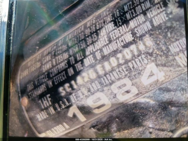 1984 HONDA GL1200 1HFSC1426EA020746 Photo 9
