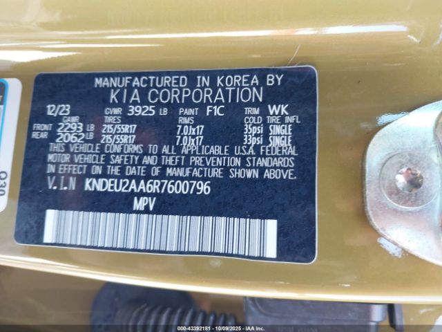 2024 KIA SELTOS KNDEU2AA6R7600796 Photo 8