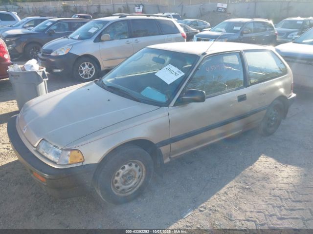 1989 HONDA CIVIC 2HGED6351KH517554 Photo 1