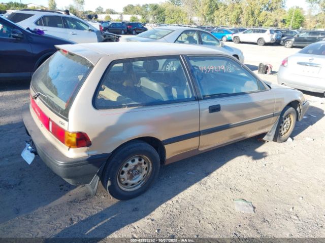 1989 HONDA CIVIC 2HGED6351KH517554 Photo 3
