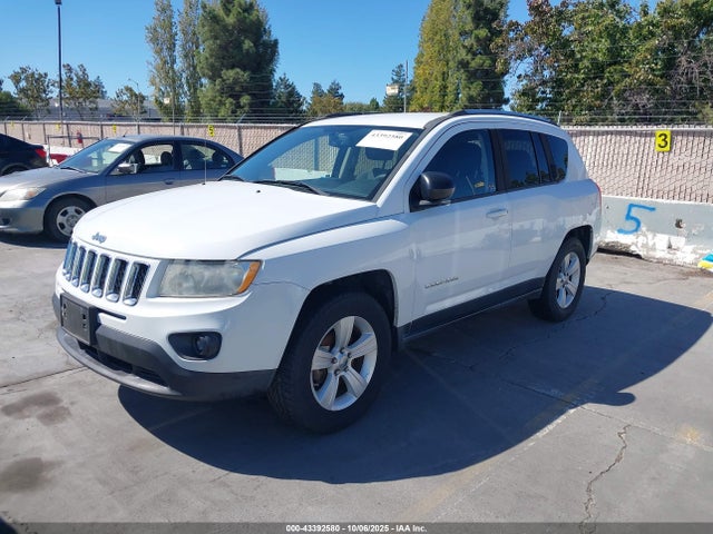 2012 Jeep Compass Sport მანქანა იყიდება აუქციონზე, vin: 1C4NJDBB1CD662269, აუქციონის ნომერი: 43392580
