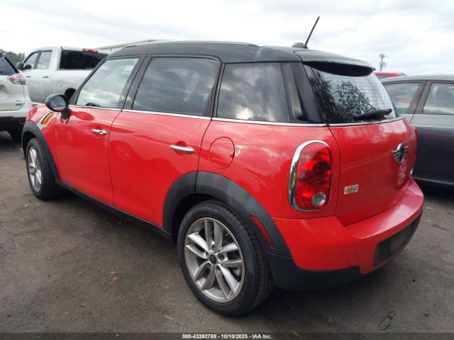 2011 MINI COOPER COUNTRYMAN WMWZB3C57BWM00693 Photo 2