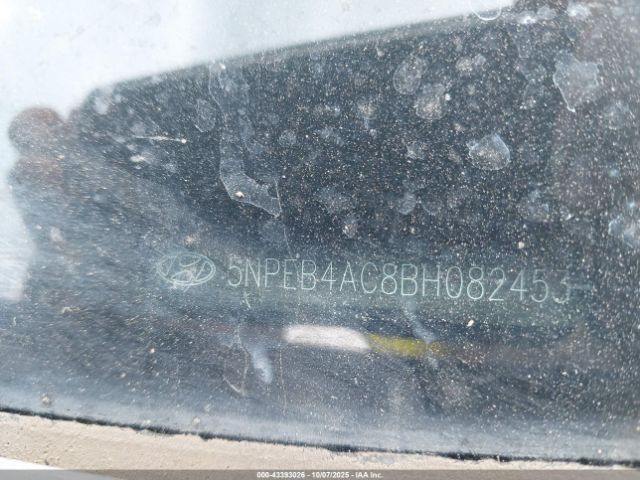 2011 HYUNDAI SONATA 5NPEB4AC8BH082453 Photo 8