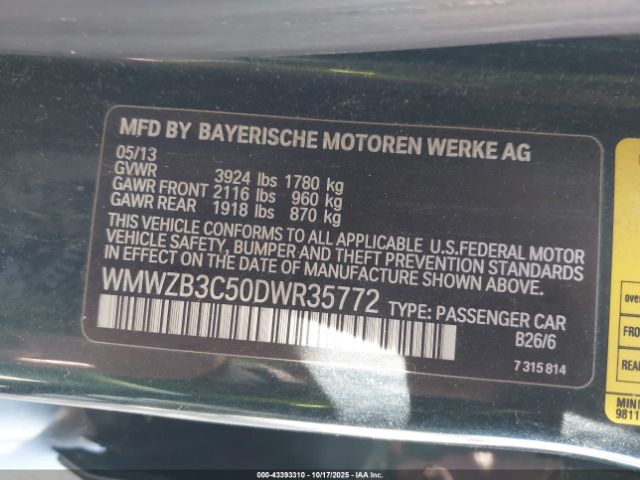 2013 MINI COUNTRYMAN WMWZB3C50DWR35772 Photo 8