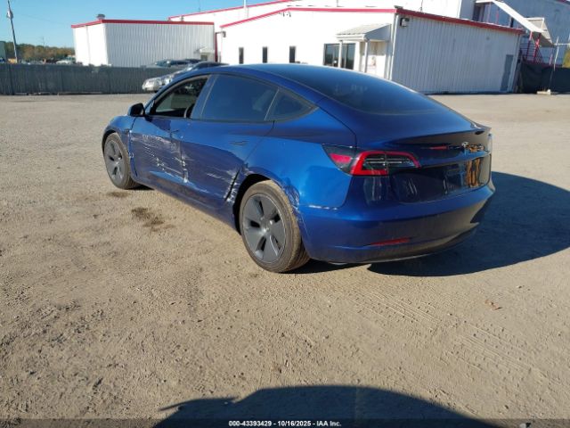 2022 TESLA MODEL 3 5YJ3E1EA8NF189351 Photo 2