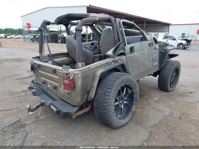 Продаж на аукціоні авто 2002 Jeep Wrangler Sport, vin: 1J4FA49S52P771545, номер лоту: 43393433