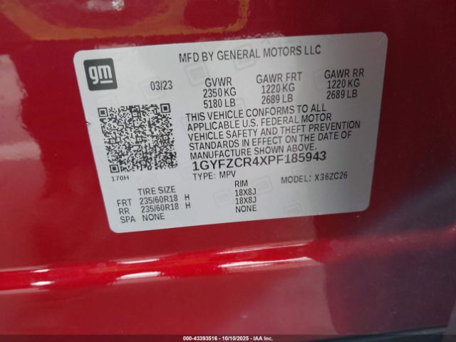 2023 CADILLAC XT4 1GYFZCR4XPF185943 Photo 8