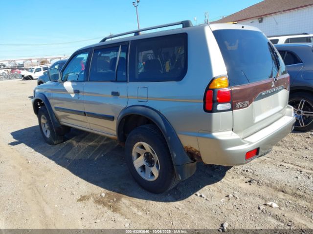 2002 MITSUBISHI MONTERO SPORT JA4MT21H72J065038 Photo 2