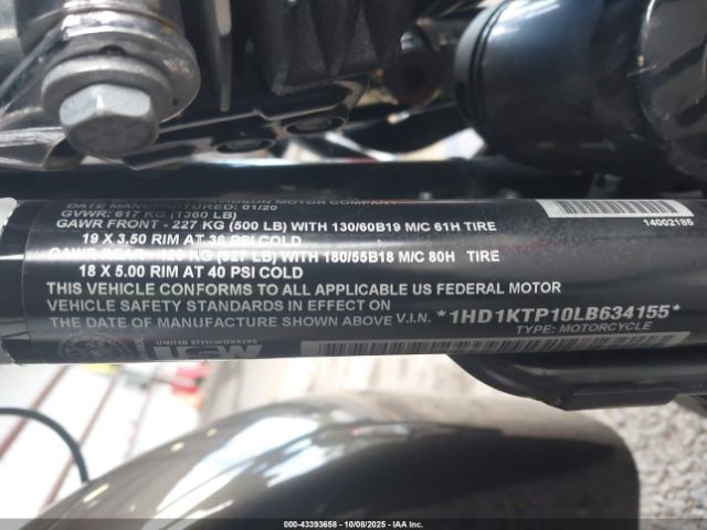 2020 HARLEY-DAVIDSON FLTRXS 1HD1KTP10LB634155 Photo 9