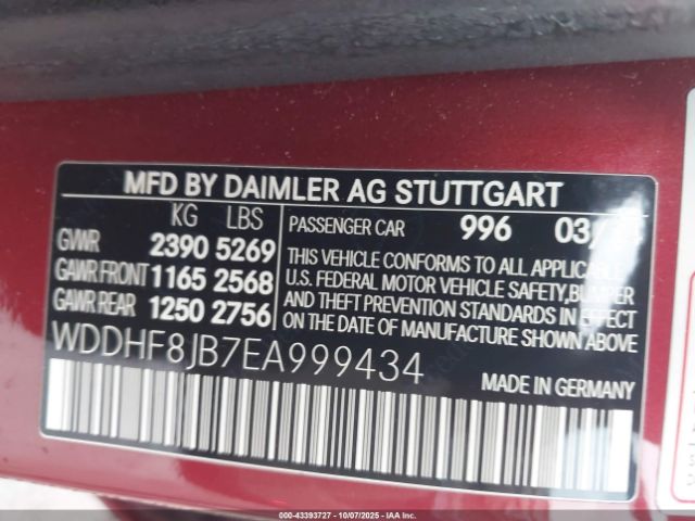 2014 MERCEDES-BENZ E 350 WDDHF8JB7EA999434 Photo 8