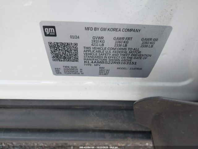 2024 BUICK ENCORE GX KL4AMBS22RB163151 Photo 8
