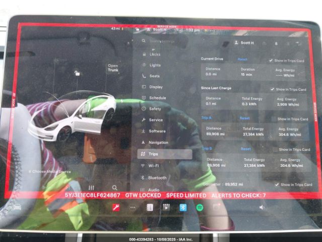 2020 TESLA MODEL 3 5YJ3E1EC8LF624867 Photo 6