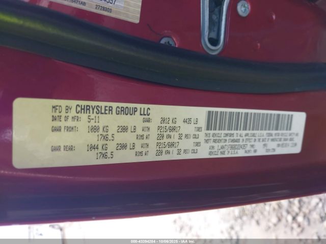 2011 JEEP COMPASS 1J4NT1FB6BD224357 Photo 8