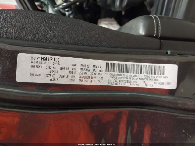 2015 DODGE DURANGO 1C4RDJAG7FC148019 Photo 8