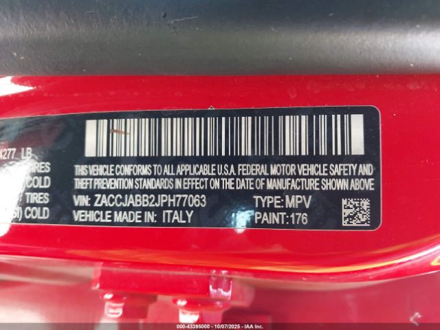 2018 JEEP RENEGADE ZACCJABB2JPH77063 Photo 8