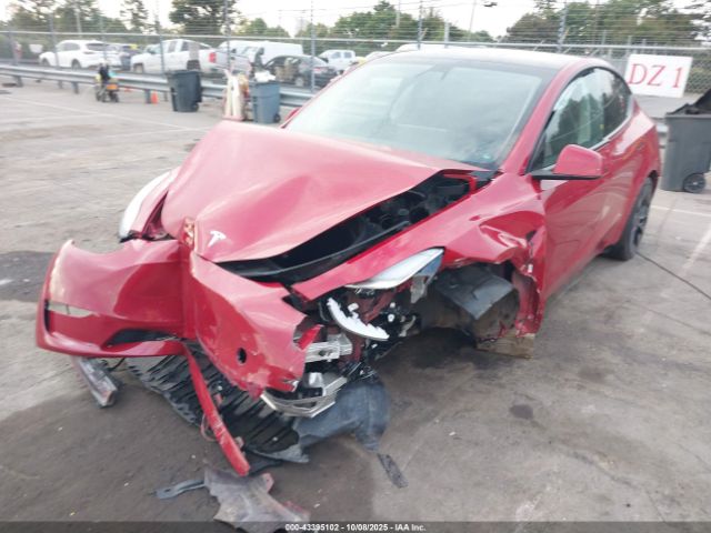 2021 TESLA MODEL Y 5YJYGDEFXMF072396 Photo 1